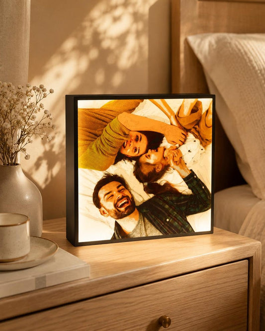 Personalized Photo Glow Light Box