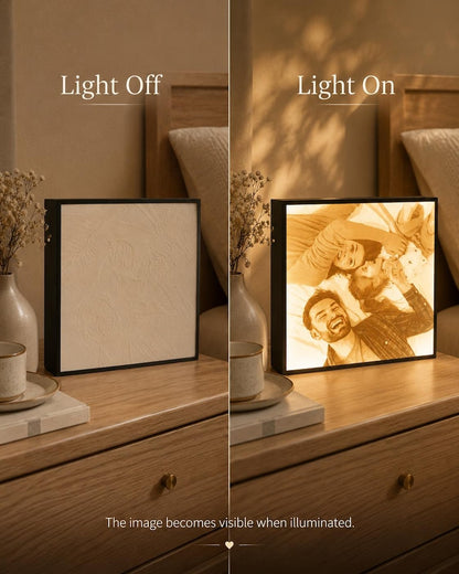 Personalized Photo Glow Light Box