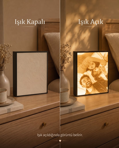 Personalized Photo Glow Light Box