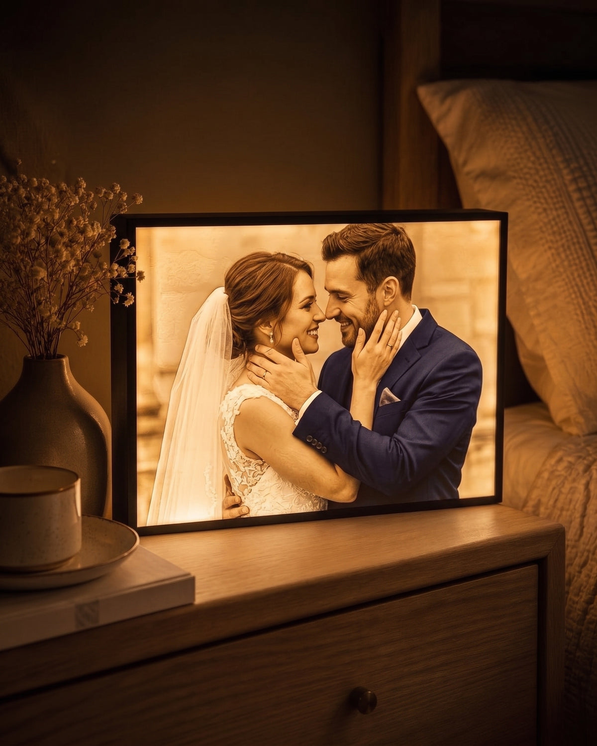 Personalized Photo Glow Light Box